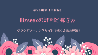 Bizseek(ビズシーク)の評判と稼ぎ方