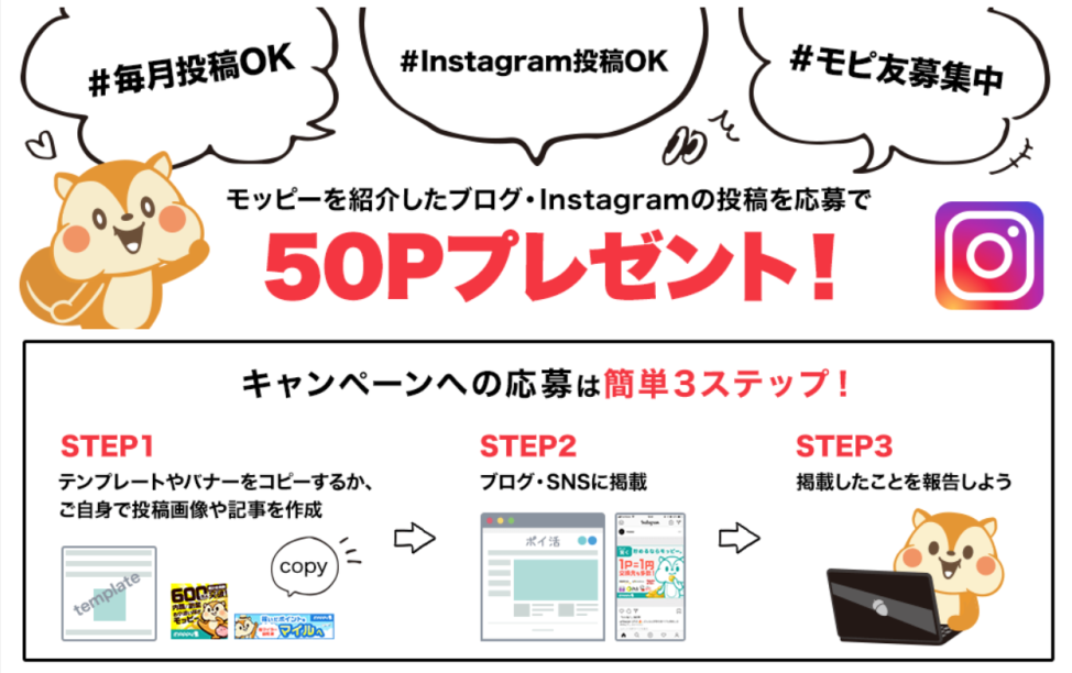 掲載するだけでポイントがゲット