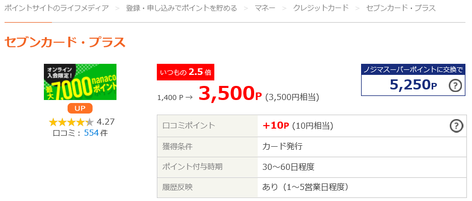 nanacoポイント(ナナコポイント)を無料で稼ぐ方法