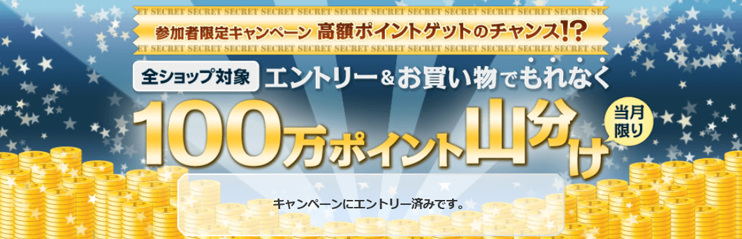 高額ポイント山分けキャンペーンの解説