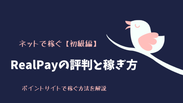 RealPayの評判と稼ぎ方