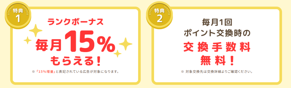 モッピーゴールド会員の紹介