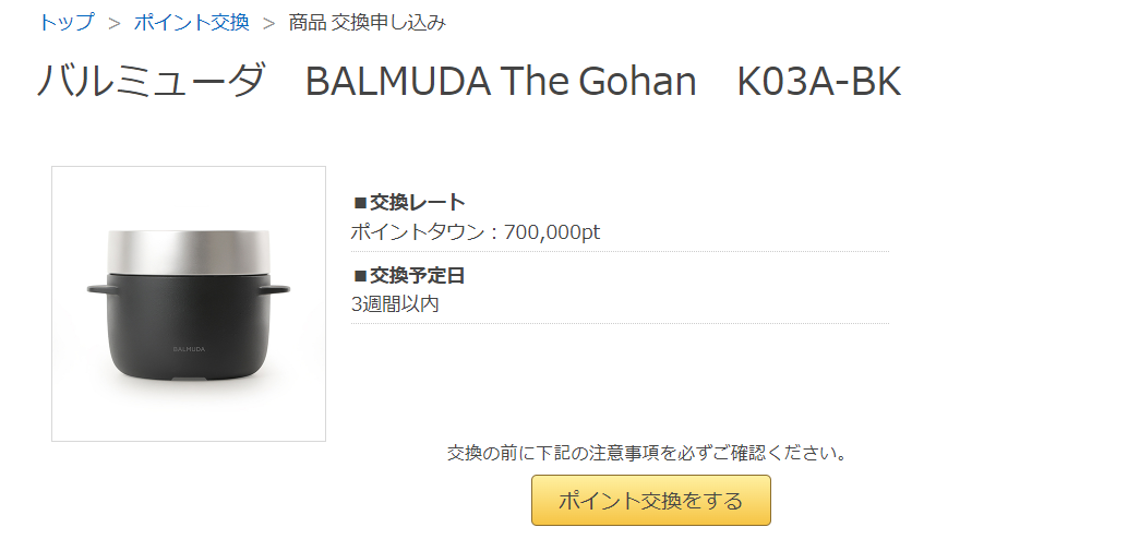 バルミューダ　BALMUDA The Gohan